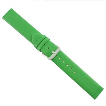 Glat Lyse Grøn glat kalveskinds special urrem til at skrue på (Skagen & Bering), 16-22 mm – urrem fra Houmann